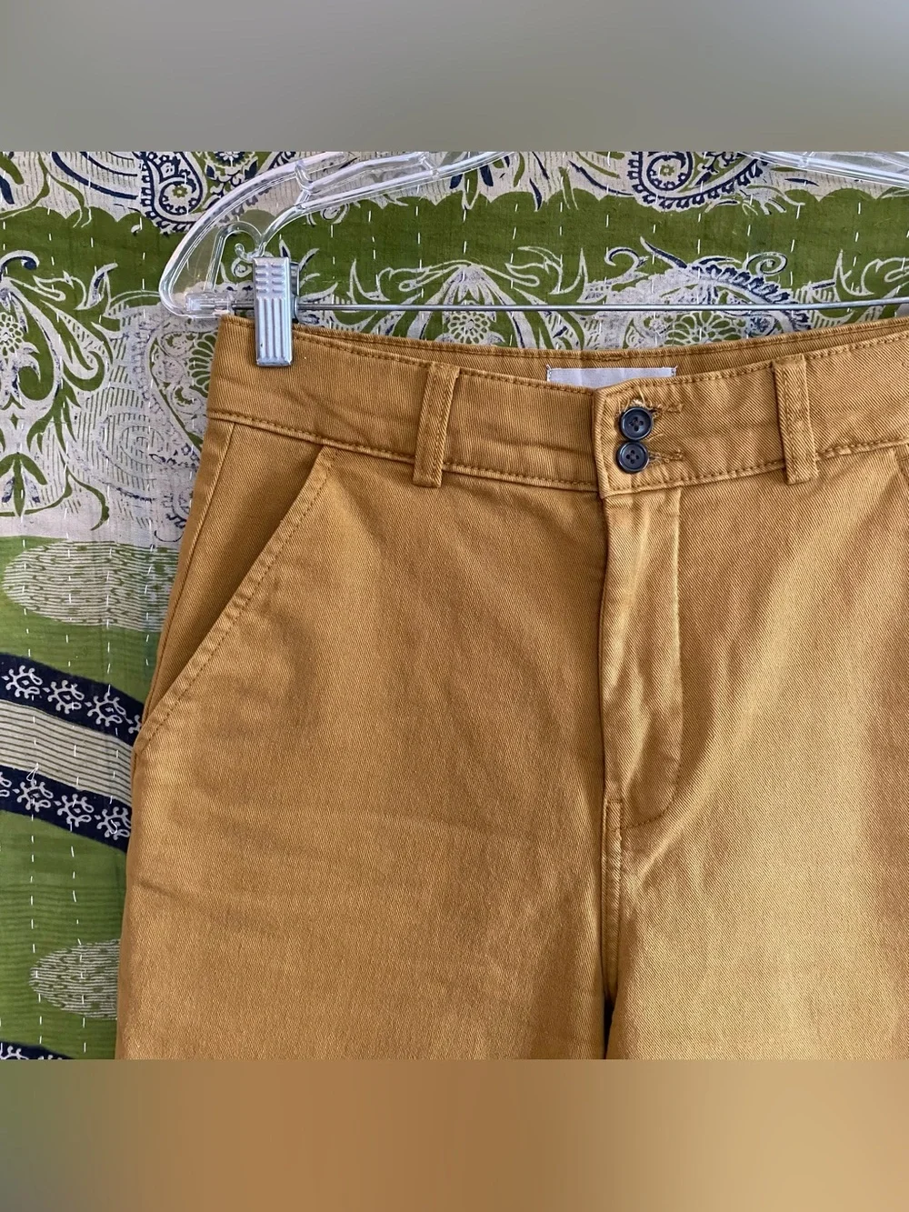 Everlane Tapenade The Organic Wide Leg Crop 2.0 Pants Size 6 Buyer Favorite - Picture 5 of 16